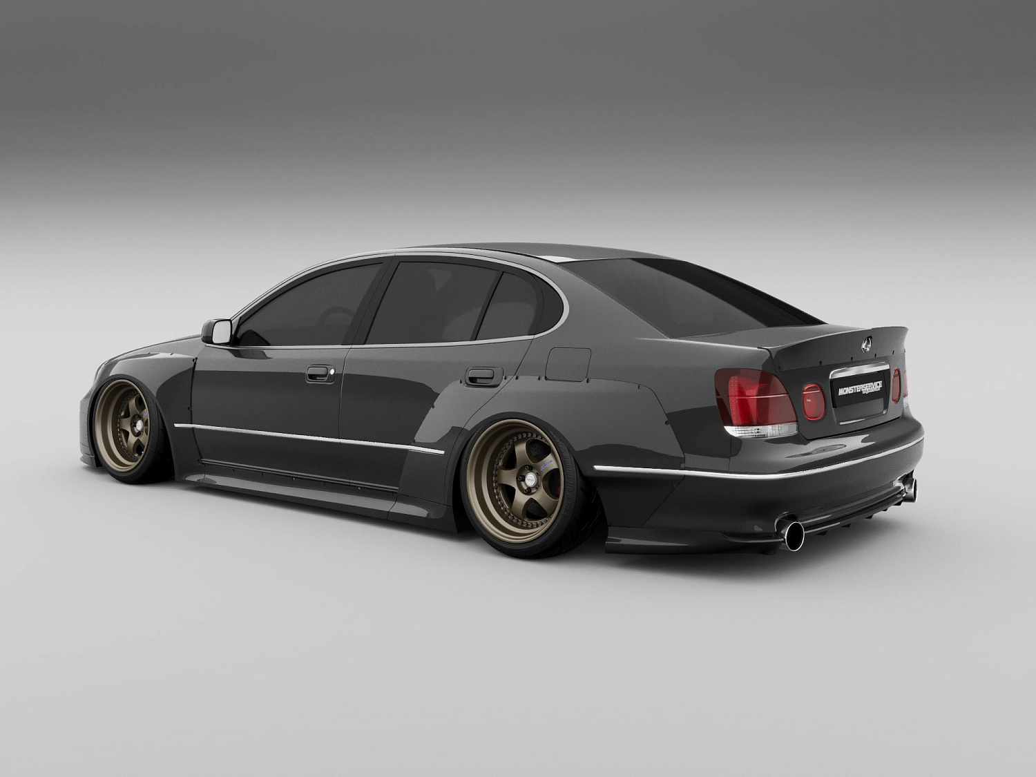 Wide body for Lexus GS 300 Wide body for Lexus GS 300