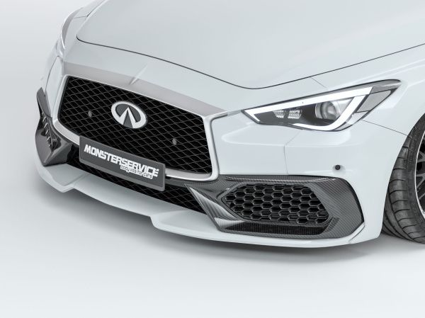 Front bumper vents Infiniti Q60