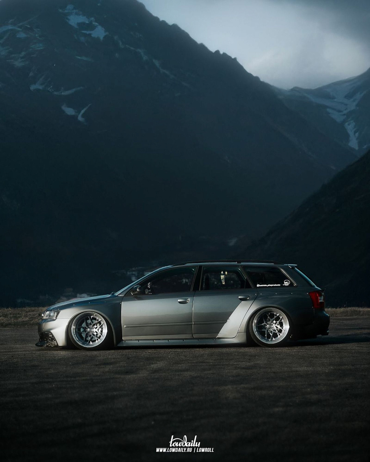 Awesome pictures of our Audi A4! Now without the livery!