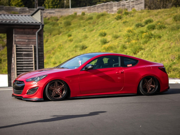 Side splitters Hyundai Genesis Coupe