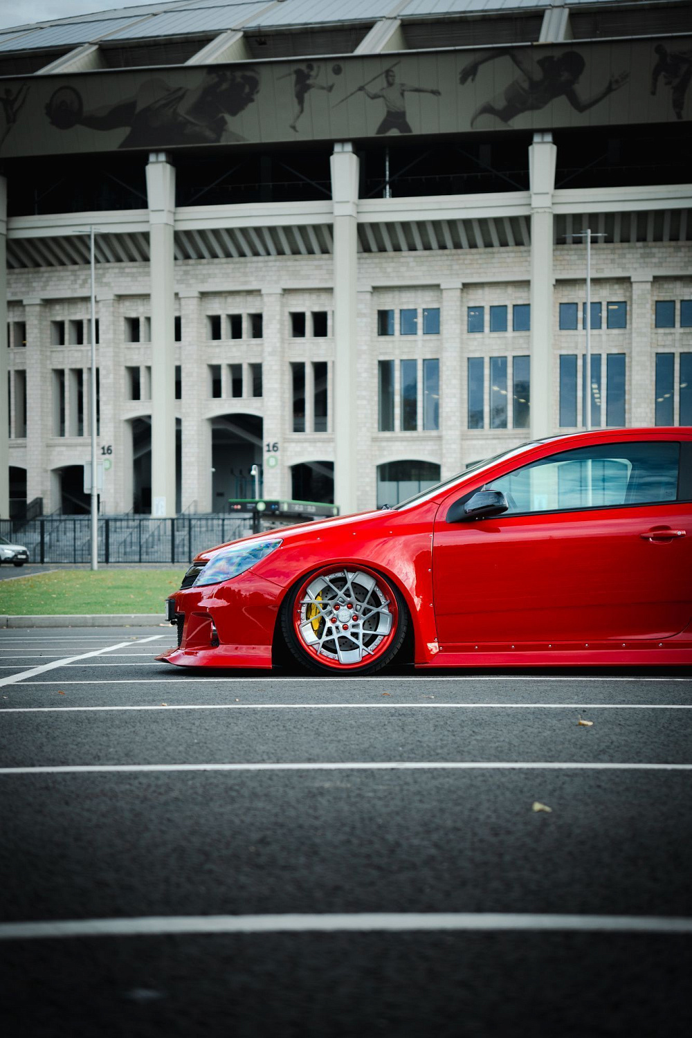 The first wide body Opel Astra!