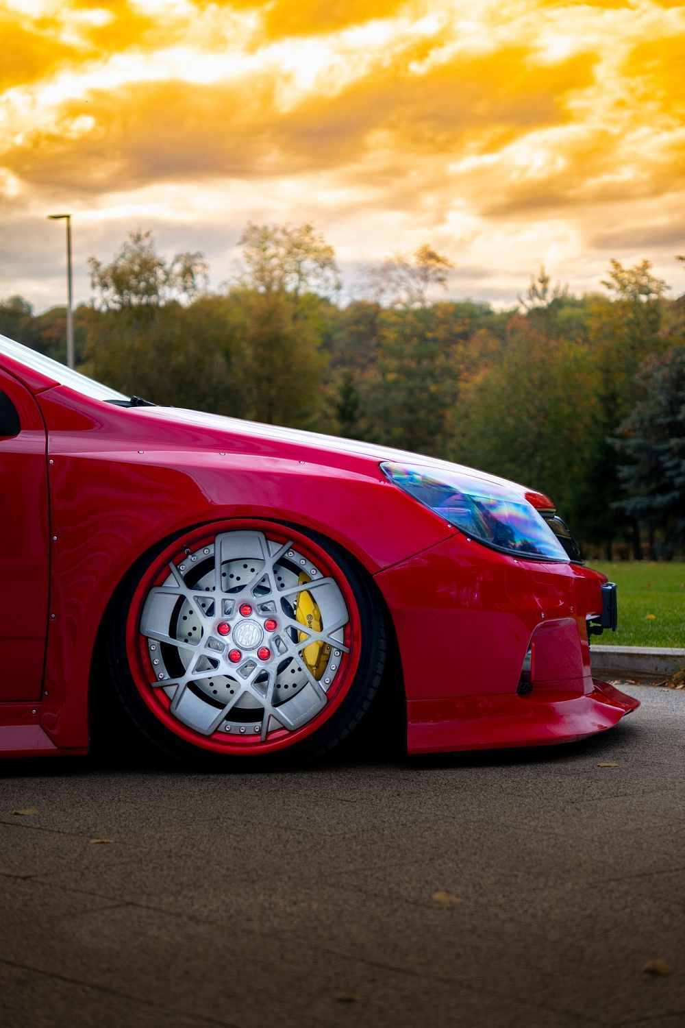 The first wide body Opel Astra!