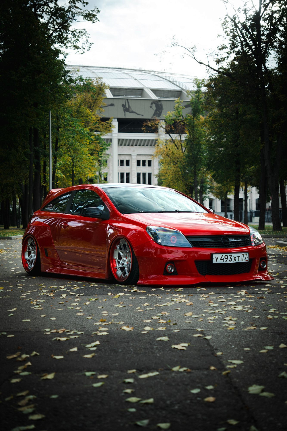 The first wide body Opel Astra!