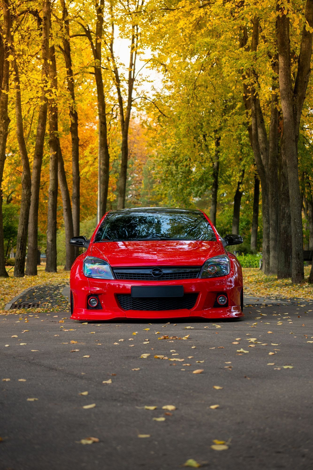 The first wide body Opel Astra!