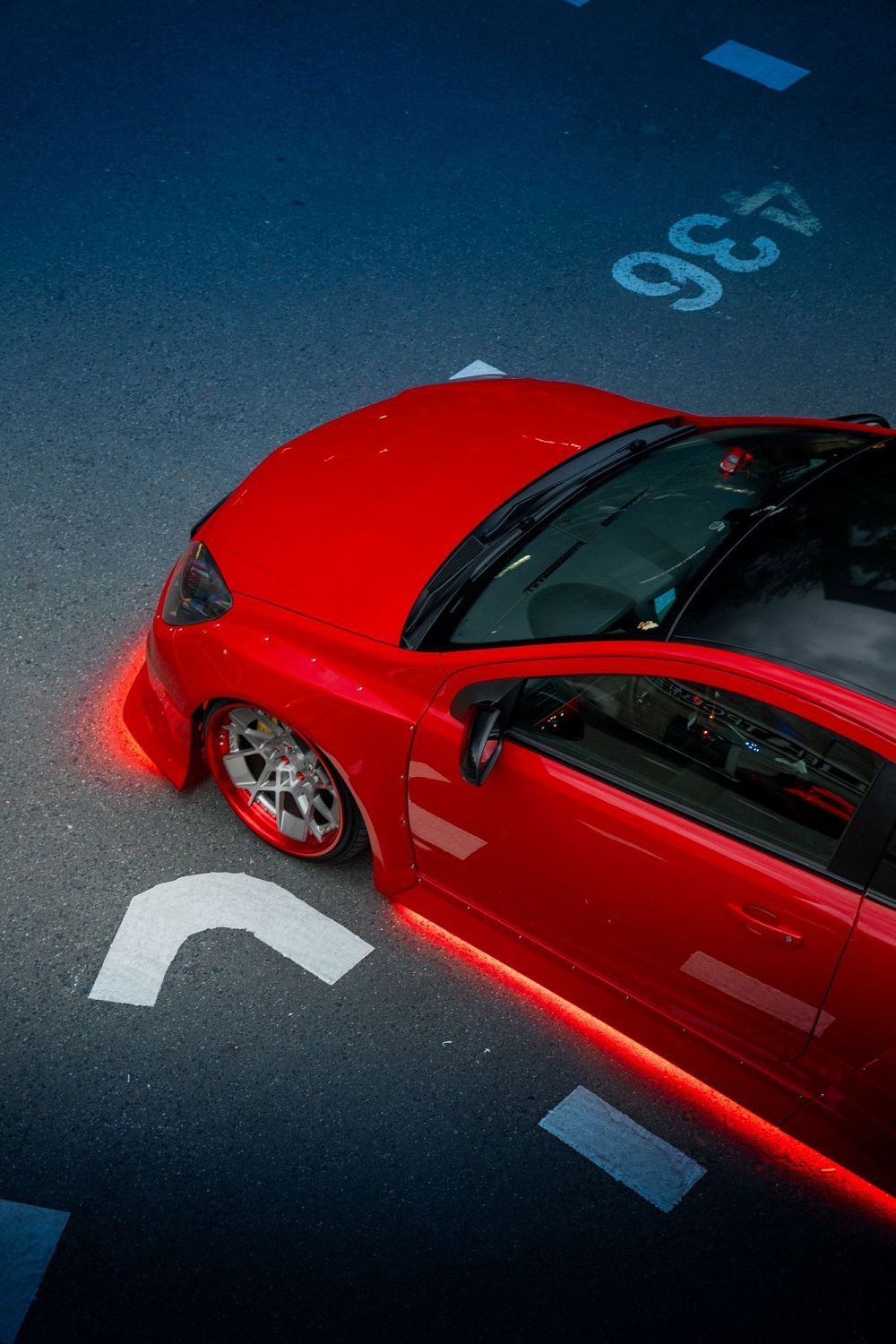 The first wide body Opel Astra!