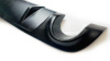 Rear bumper diffuser for Audi A4 B6
