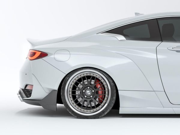 Rear quarter panels +40 mm Infiniti Q60