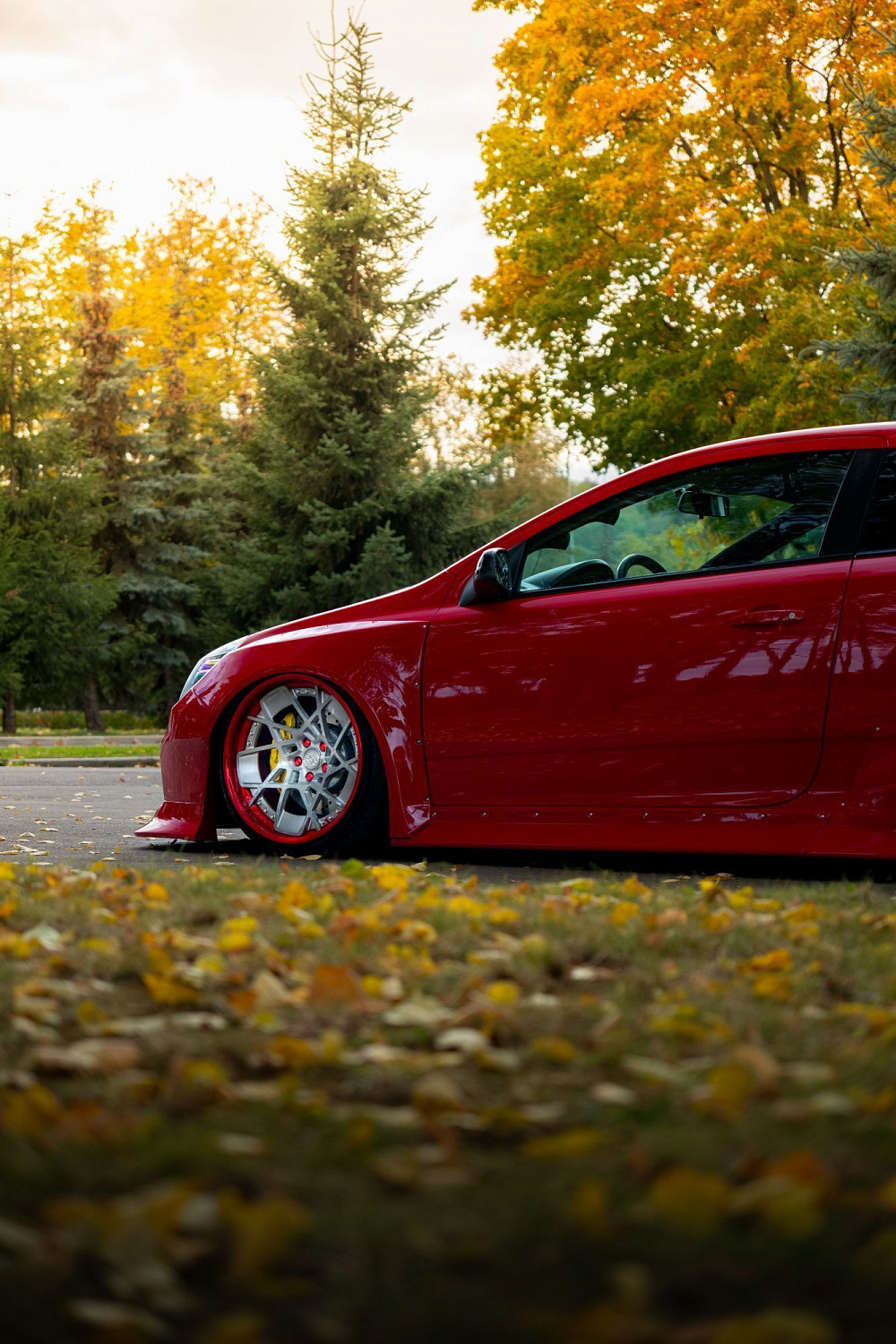 The first wide body Opel Astra!