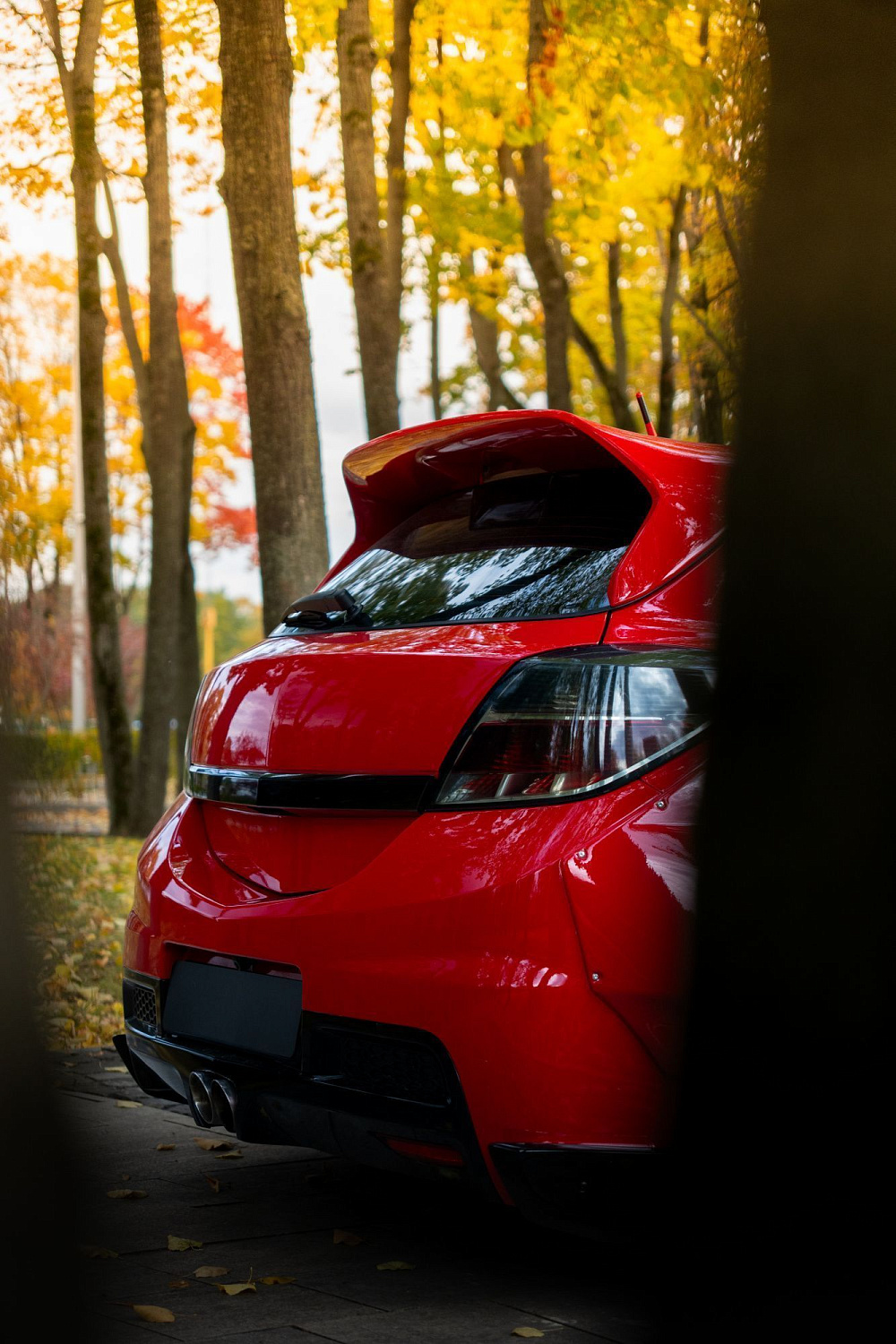 The first wide body Opel Astra!