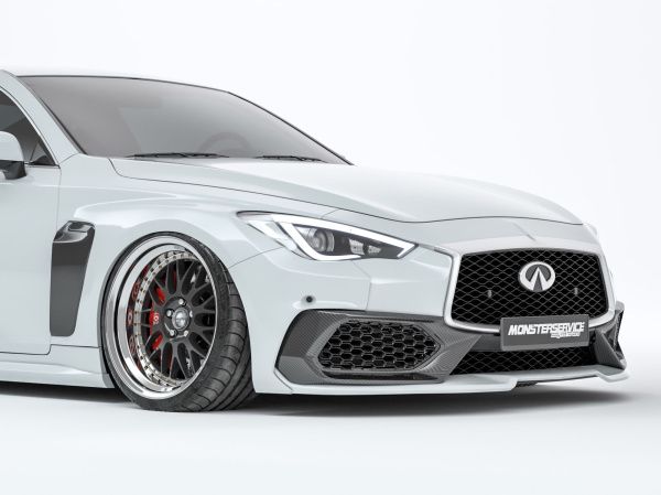 Side vents Infiniti Q60