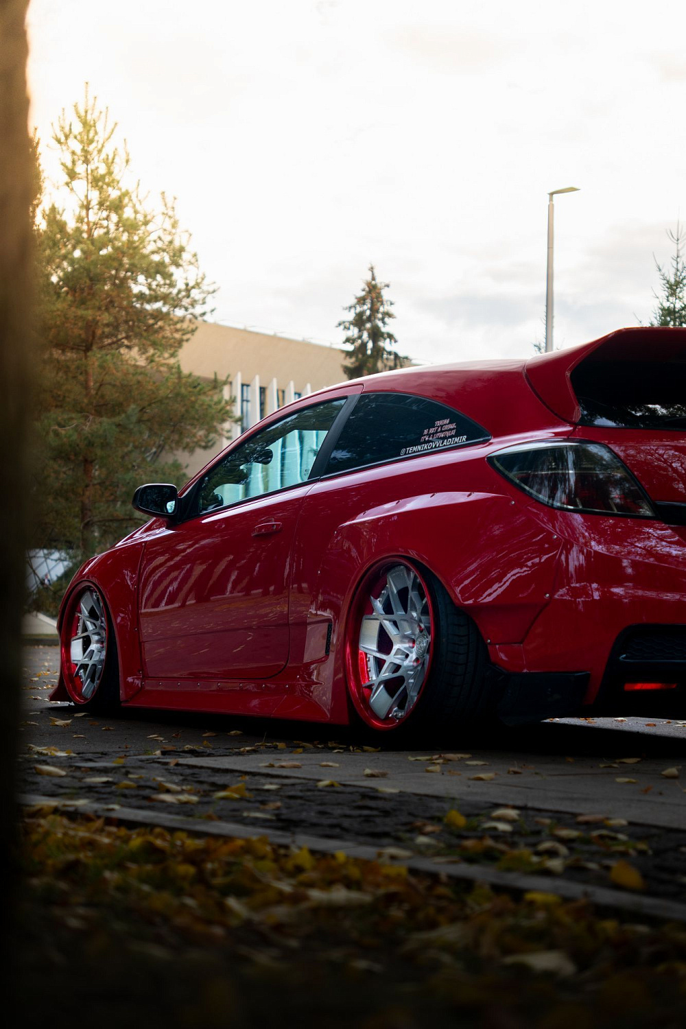 The first wide body Opel Astra!