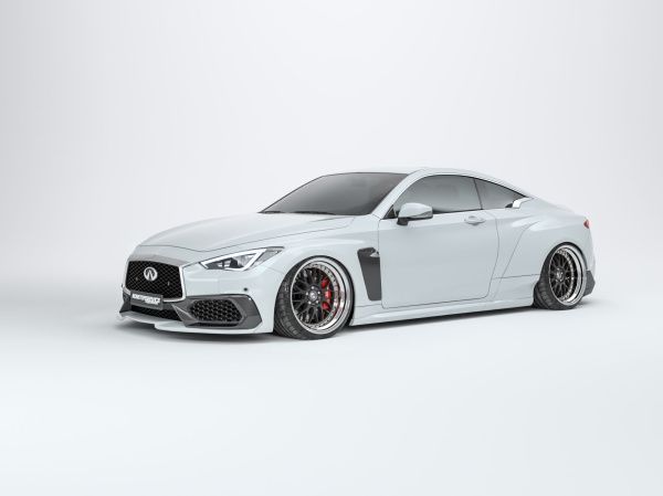 Front bumper vents Infiniti Q60