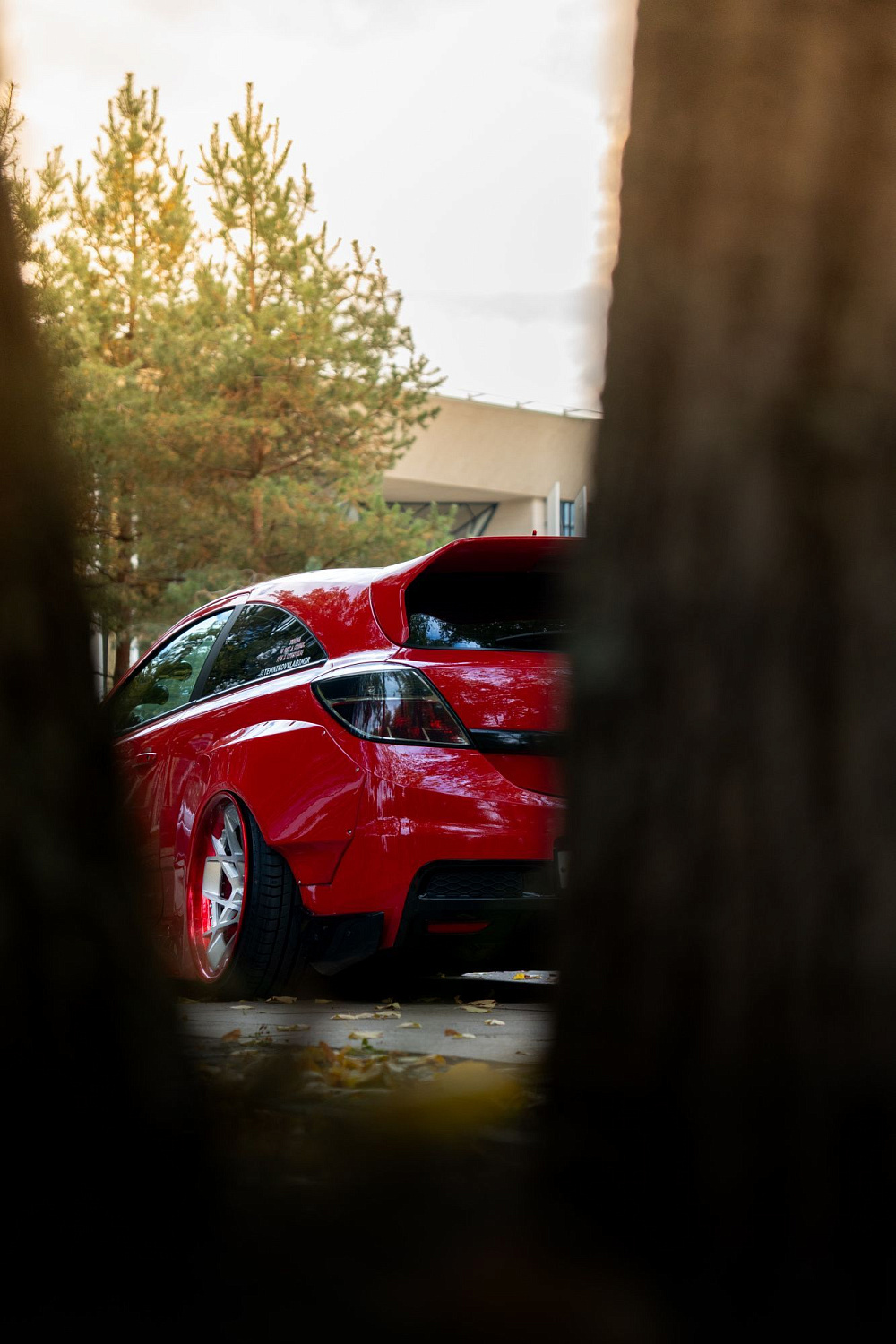 The first wide body Opel Astra!