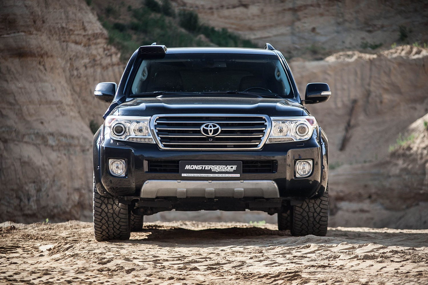 New! Arches and snorkel Toyota LC 200