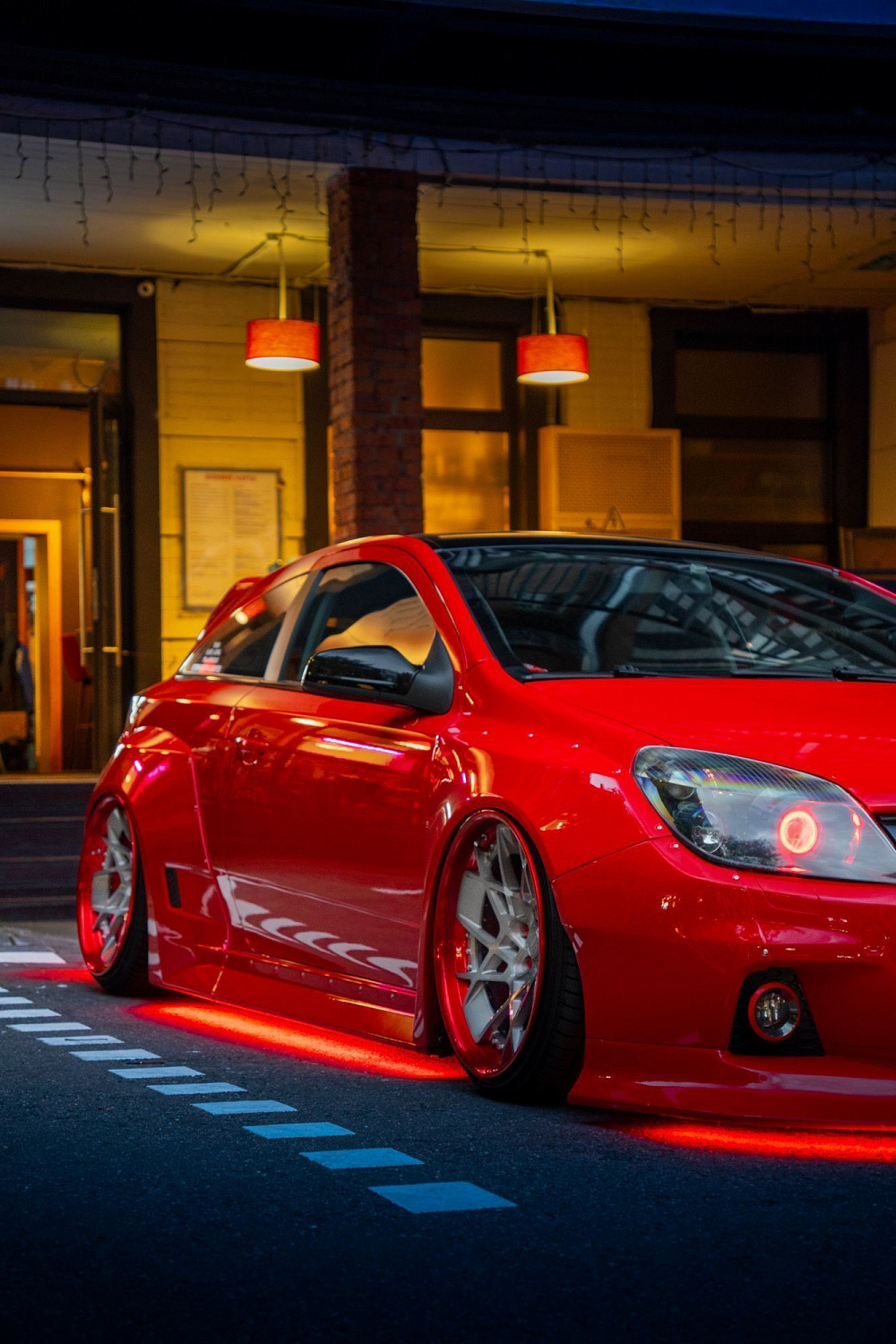 The first wide body Opel Astra!