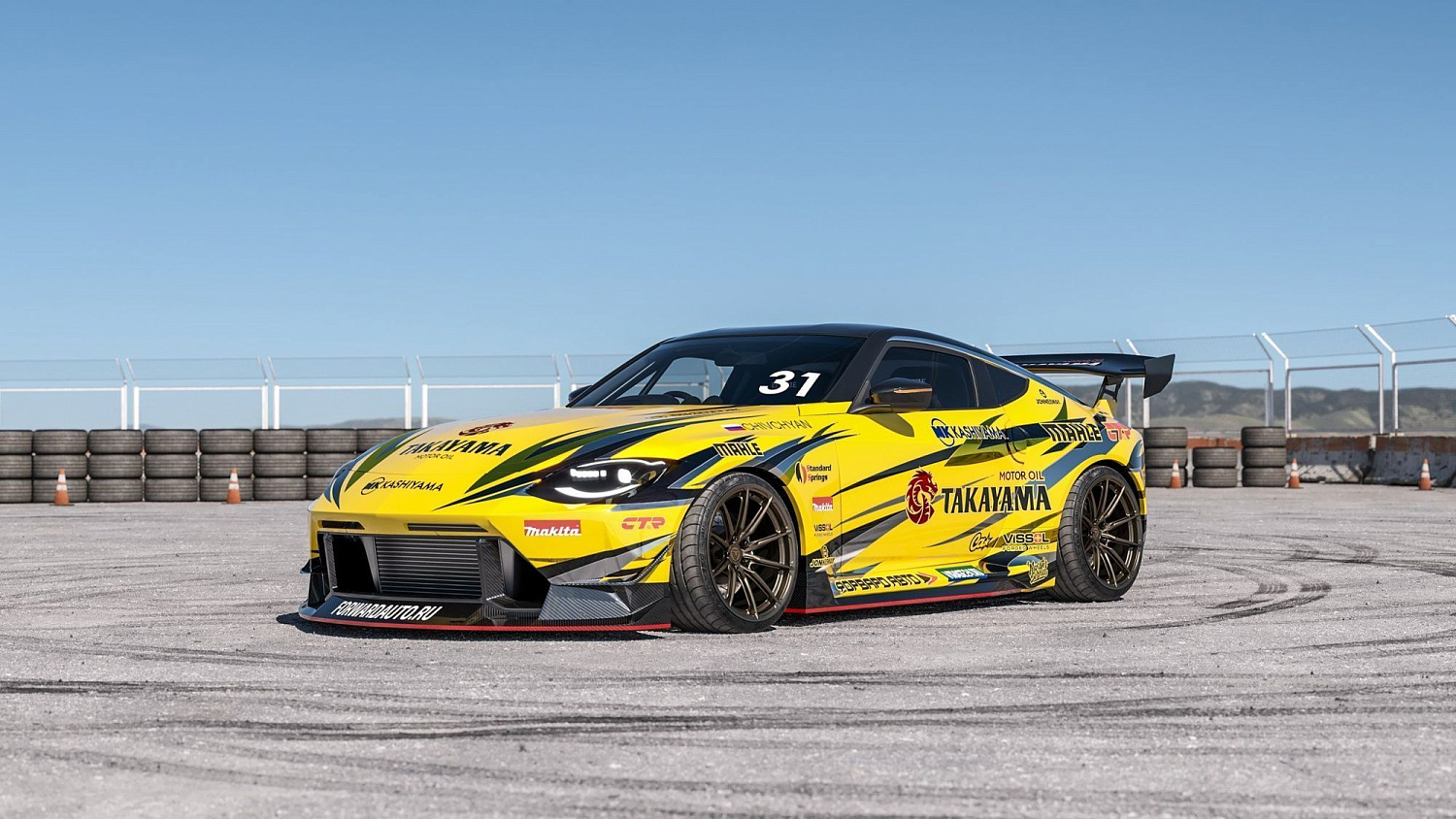 New renders RZ34 with livery