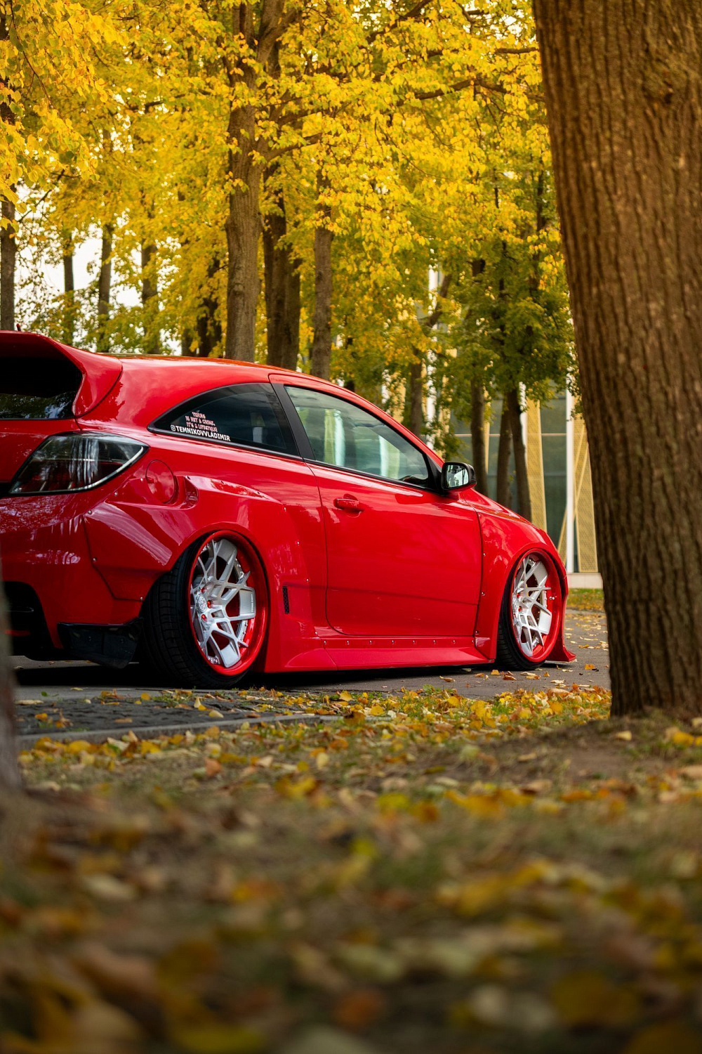 The first wide body Opel Astra!