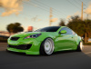 Front wings +40mm Genesis Coupe