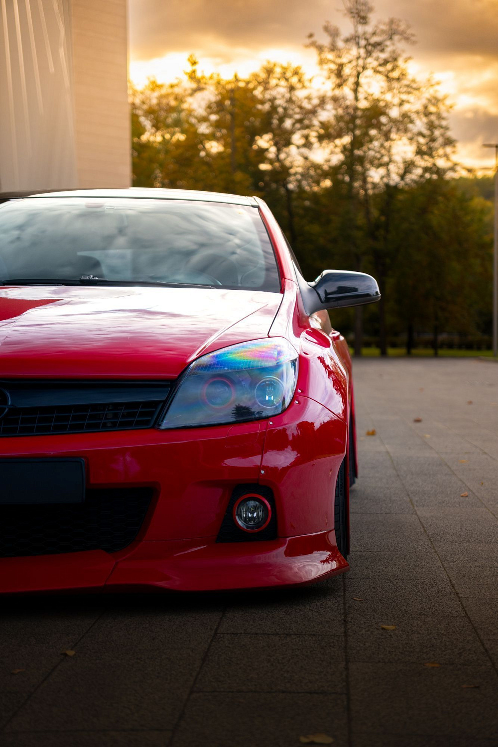 The first wide body Opel Astra!