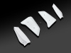 Bumper ailerons for Audi A4 B6 Bumper ailerons for Audi A4 B6