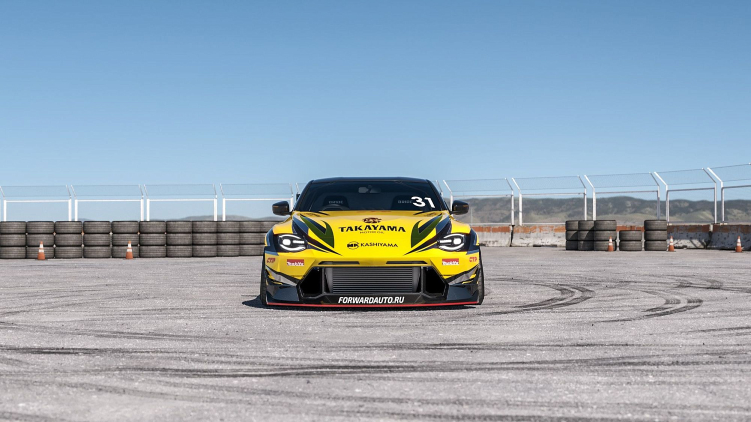 New renders RZ34 with livery