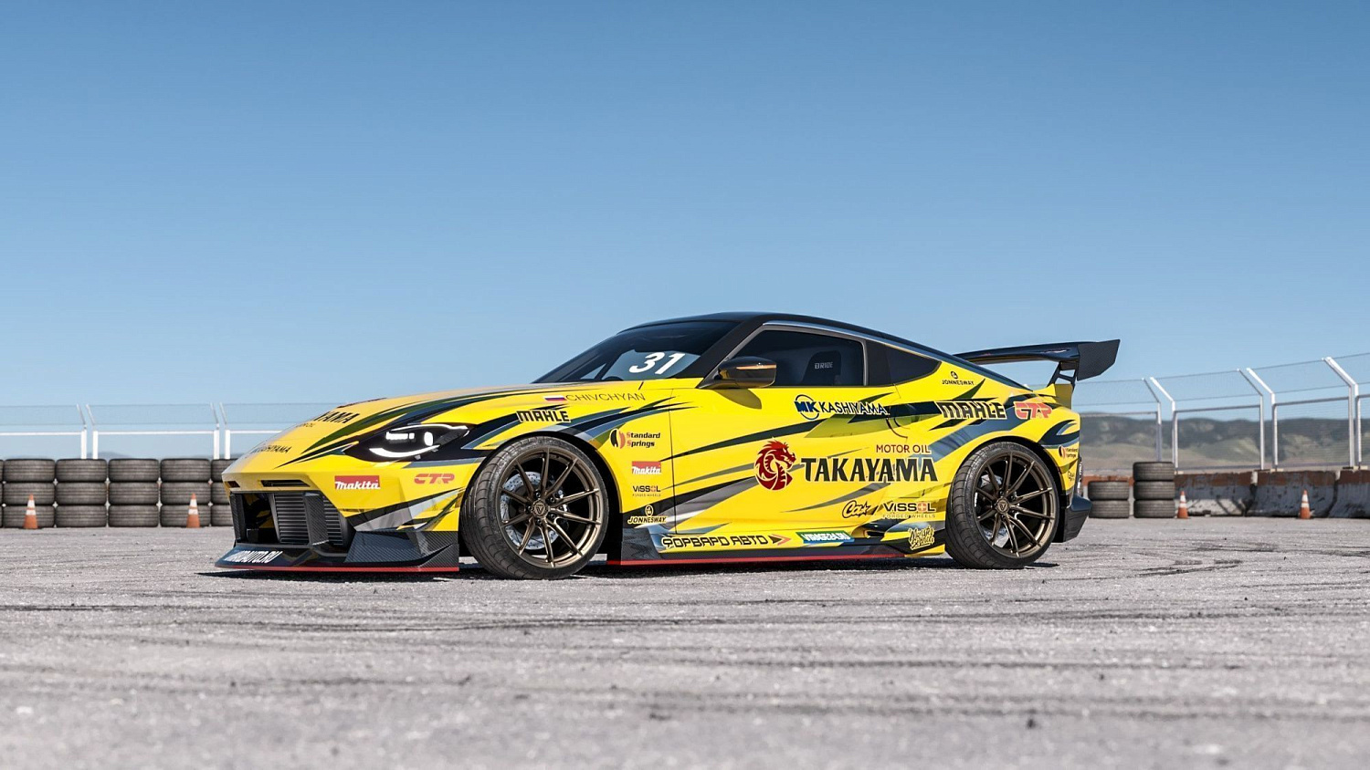 New renders RZ34 with livery