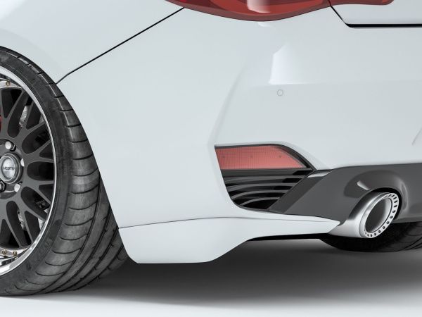 Rear bumper extensions Infiniti Q60
